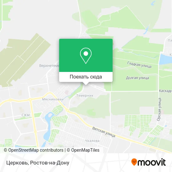 Карта Церковь