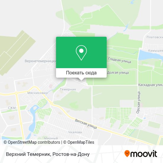 Карта Верхний Темерник