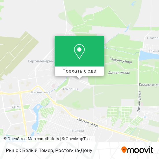 Карта Рынок Белый Темер