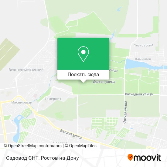 Карта Садовод СНТ