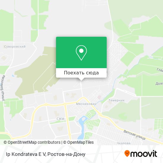 Карта Ip Kondrateva E V