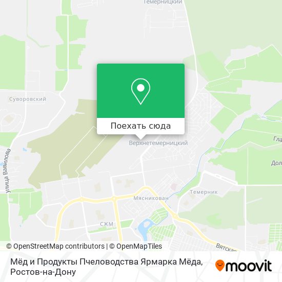 Карта Мёд и Продукты Пчеловодства Ярмарка Мёда
