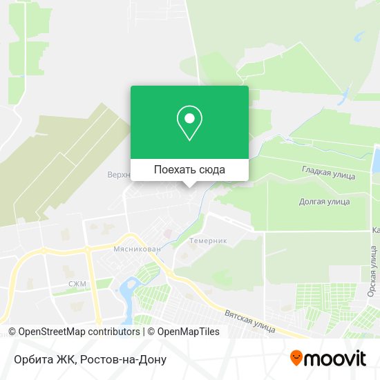 Карта Орбита ЖК