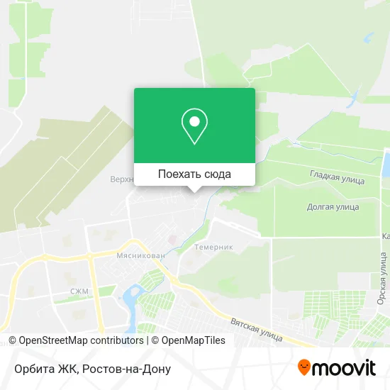 Карта Орбита ЖК