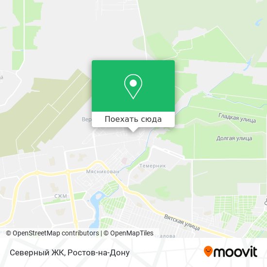 Карта Северный ЖК