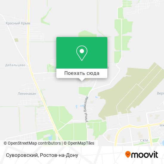 Карта Суворовский