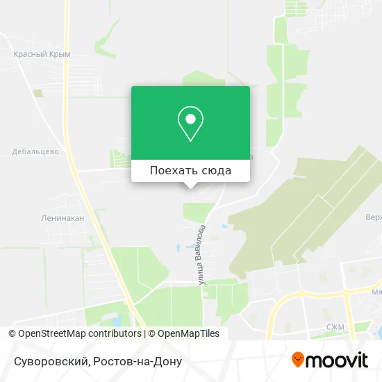 Карта Суворовский