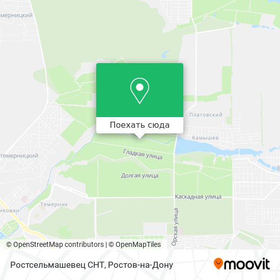 Карта Ростсельмашевец СНТ