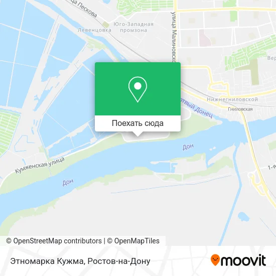 Карта Этномарка Кужма