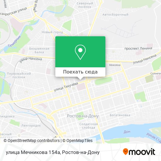 Карта улица Мечникова 154а