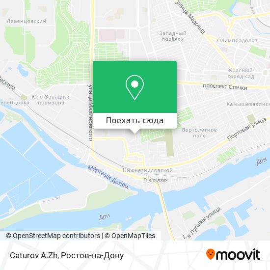 Карта Caturov A.Zh