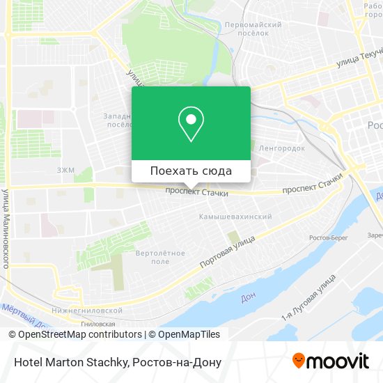 Карта Hotel Marton Stachky