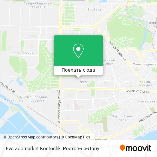 Карта Evo Zoomarket Kostochk