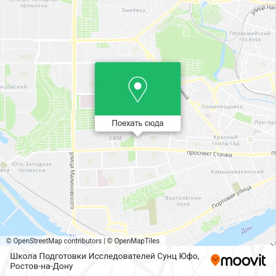 Карта Школа Подготовки Исследователей Сунц Юфо