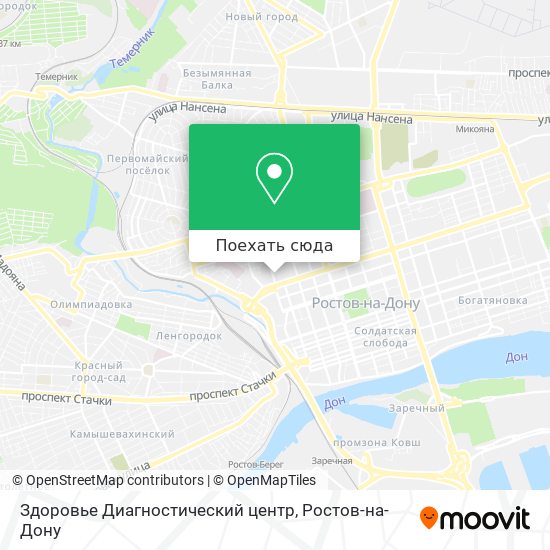 Карта Здоровье Диагностический центр