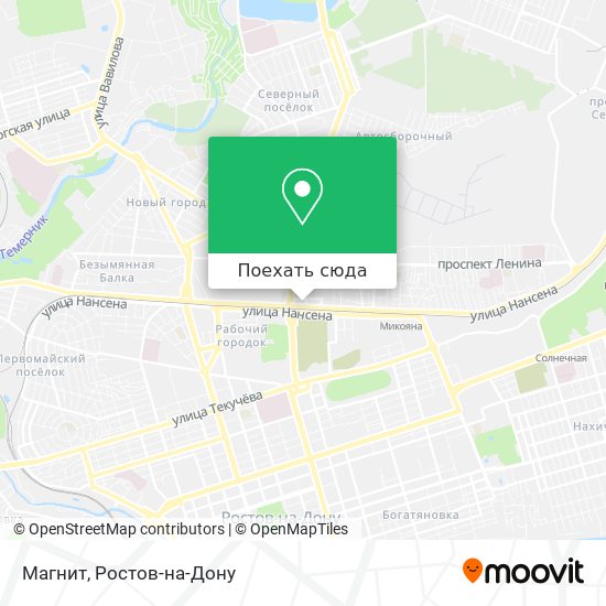 Карта Магнит