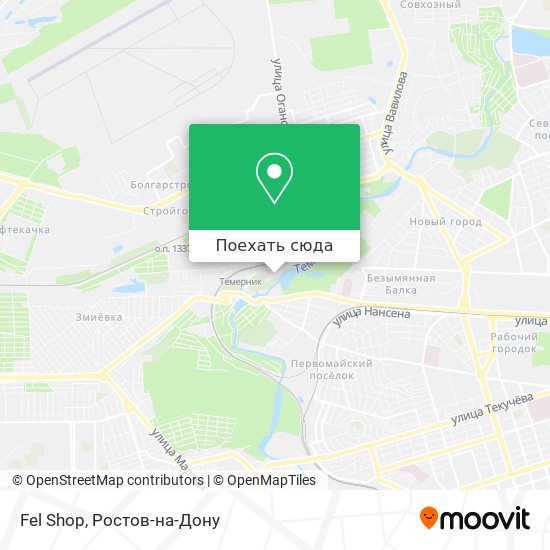 Карта Fel Shop