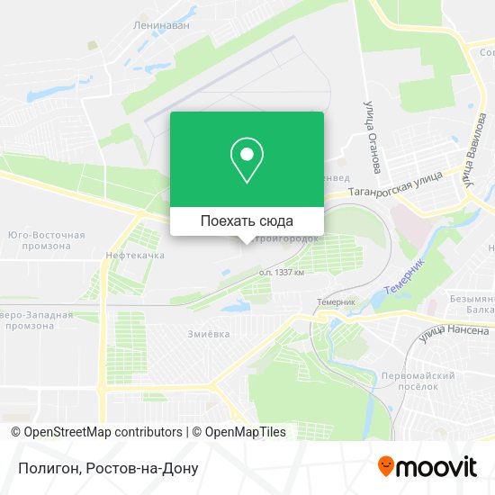 Карта Полигон