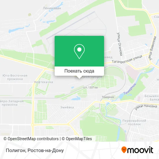 Карта Полигон