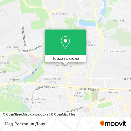 Карта Мед