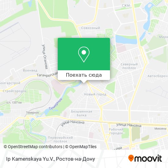Карта Ip Kamenskaya Yu.V.