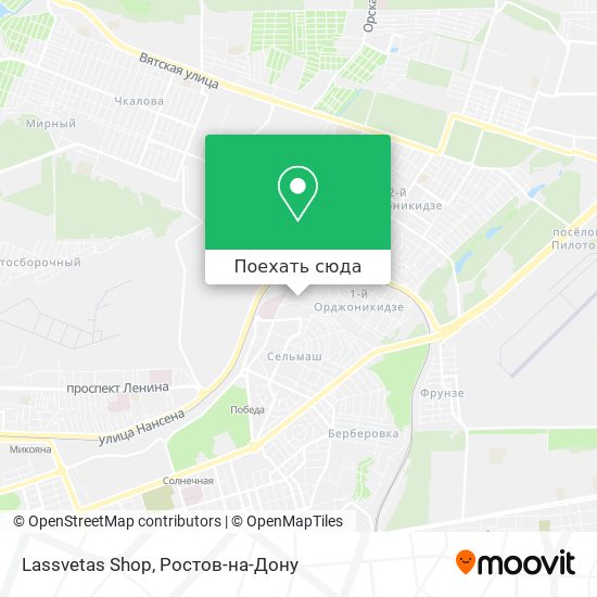 Карта Lassvetas Shop
