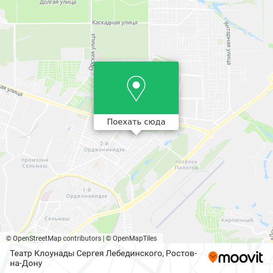Карта Театр Клоунады Сергея Лебединского