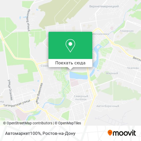 Карта Автомаркет100%