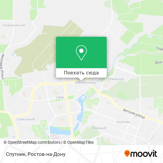 Карта Спутник
