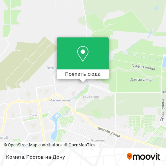 Карта Комета