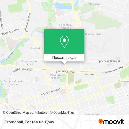 Карта Promobail