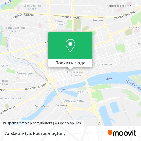 Карта Альбион-Тур