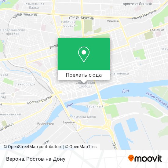 Карта Верона