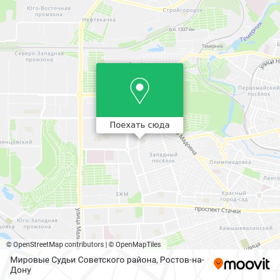 Карта Мировые Судьи Советского района