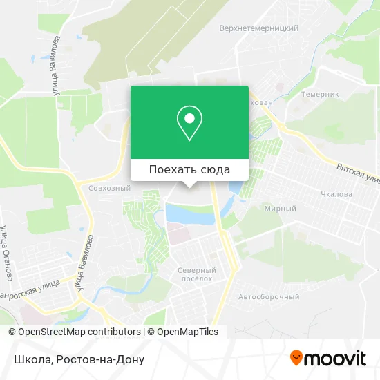 Карта Школа
