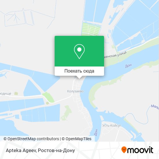 Карта Apteka Ageev
