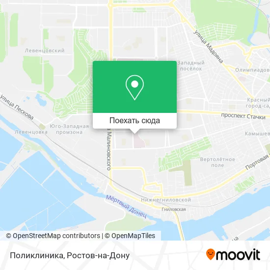 Карта Поликлиника