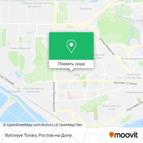 Карта Bytovyye Tovary