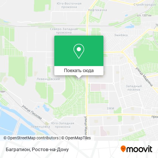 Карта Багратион