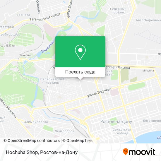Карта Hochuha Shop