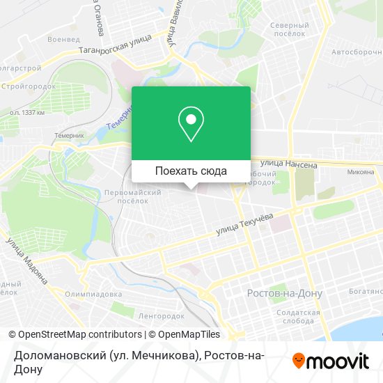 Карта Доломановский (ул. Мечникова)