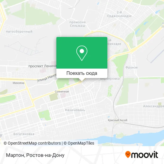 Карта Мартон