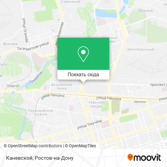 Карта Каневской