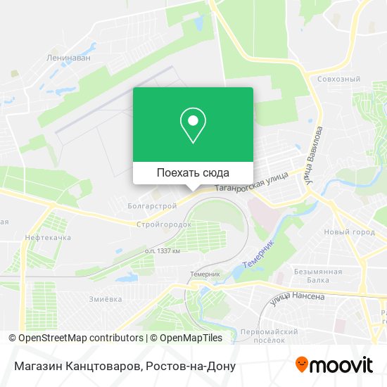 Карта Магазин Канцтоваров