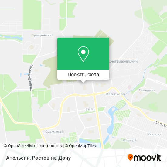 Карта Апельсин