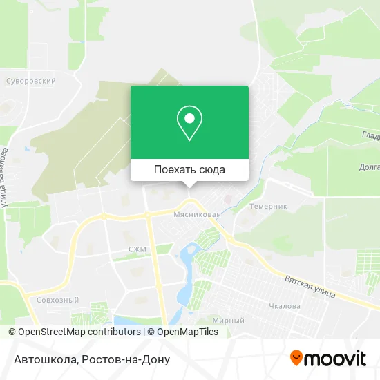 Карта Автошкола