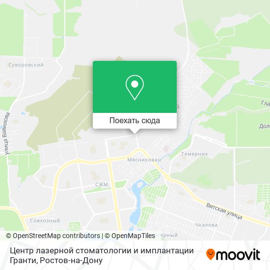 Карта Центр лазерной стоматологии и имплантации Гранти