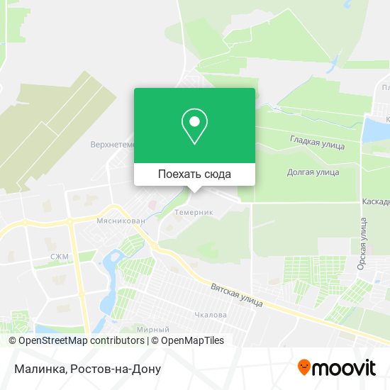 Карта Малинка