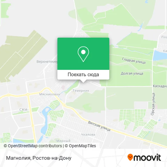 Карта Магнолия