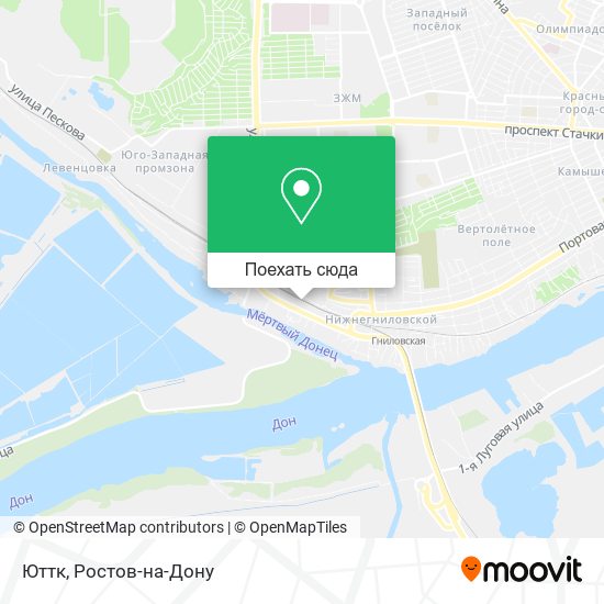 Карта Юттк